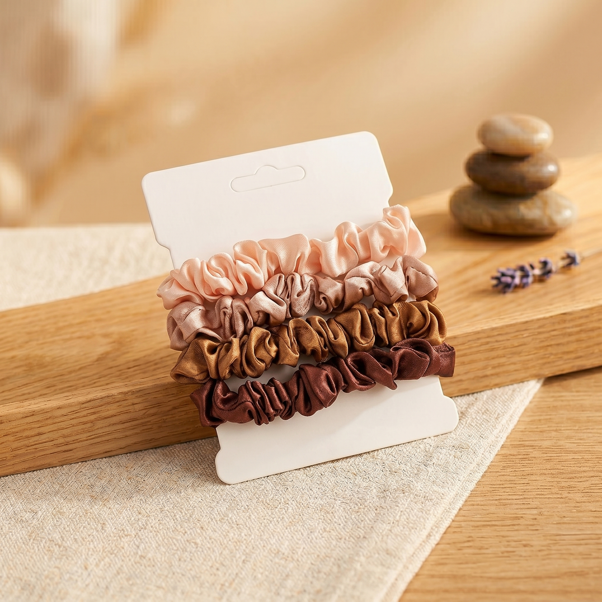 Hushly Silk Scrunchy Set