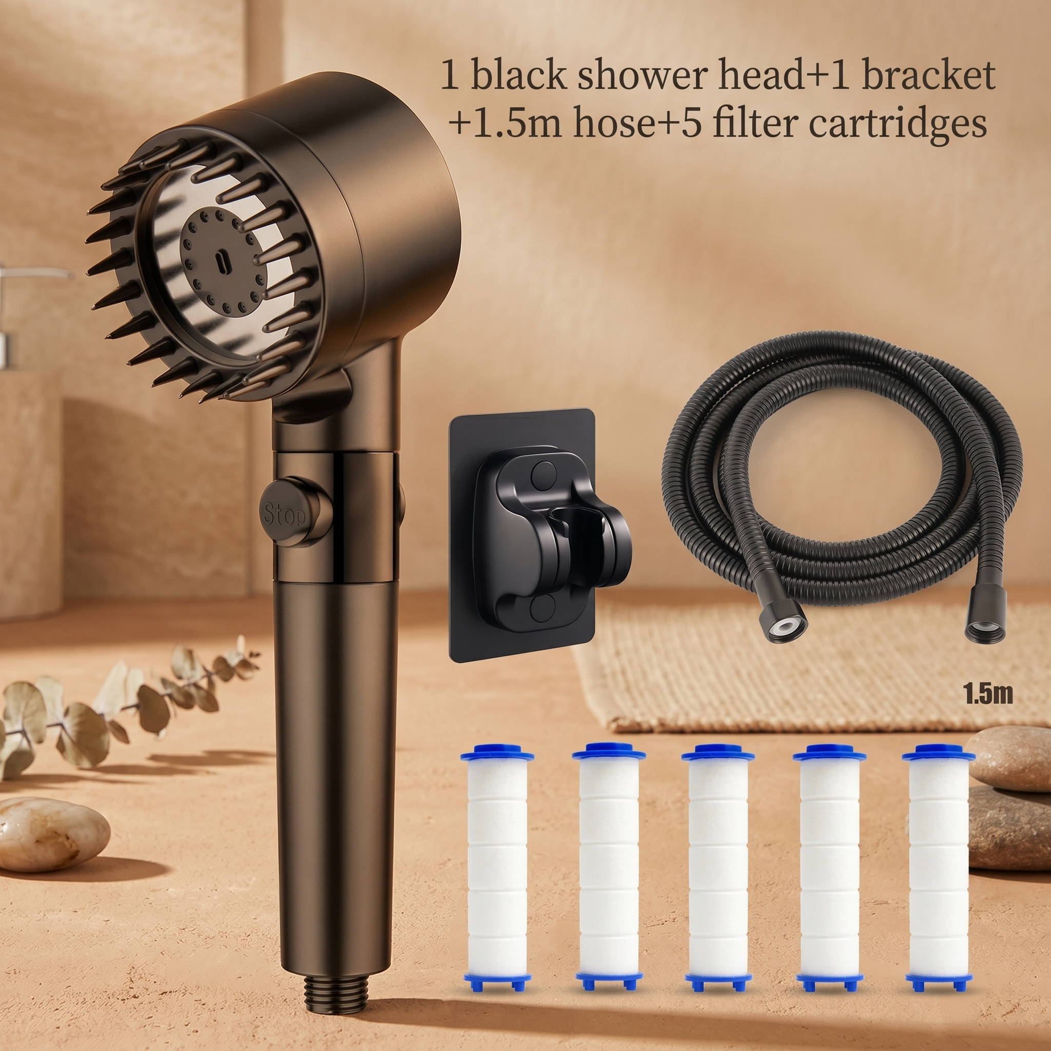 Hushly Shower Filter Head