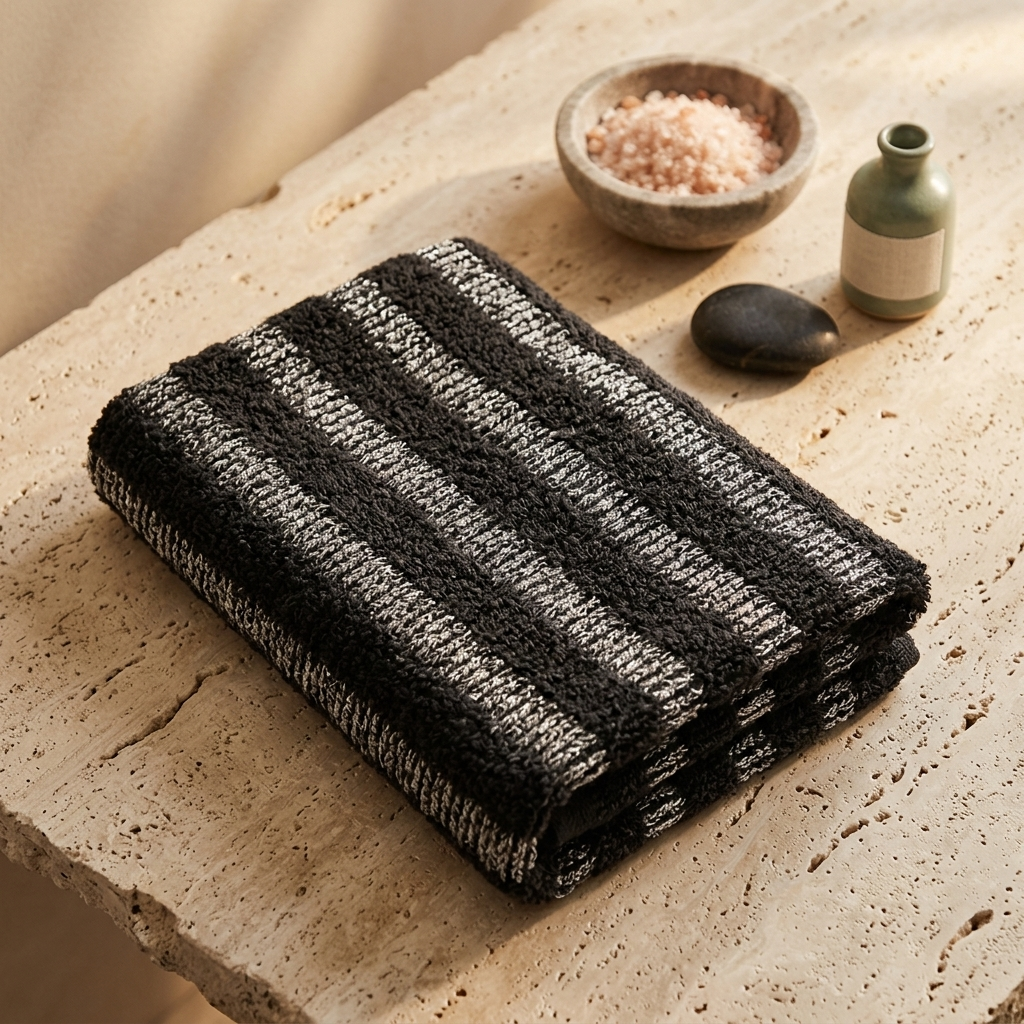 Hushly Exfoliating Bath Towel