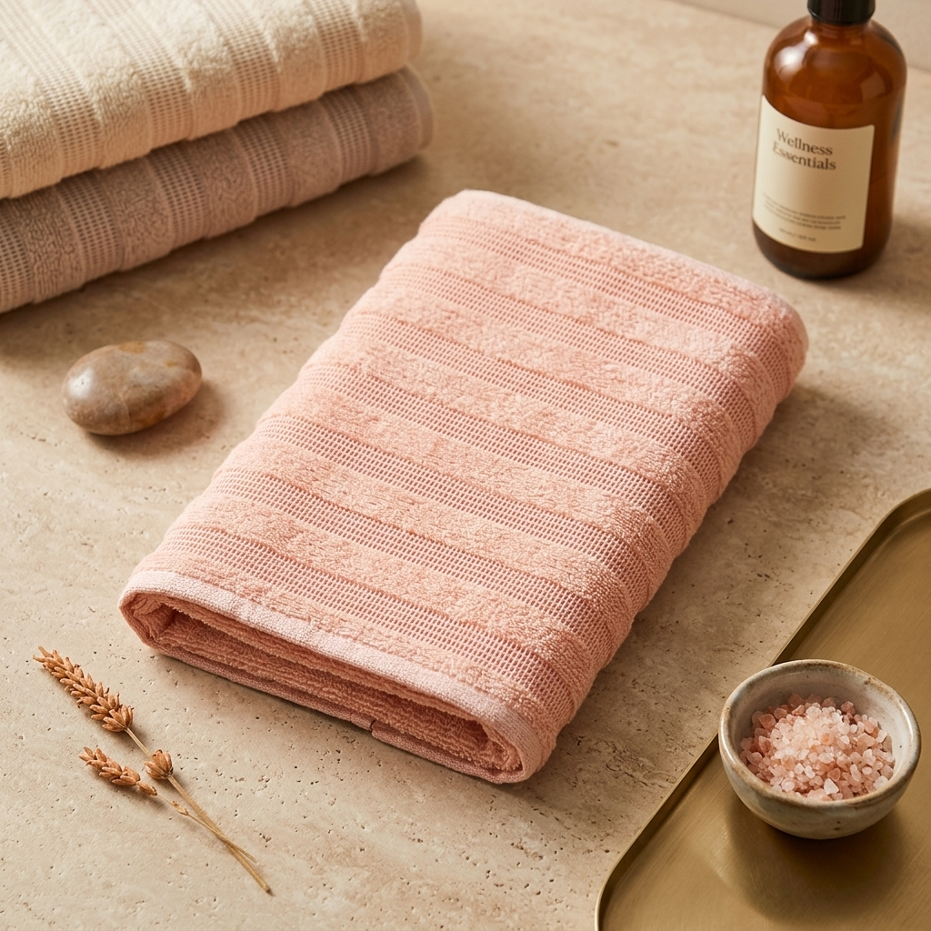 Hushly Exfoliating Bath Towel