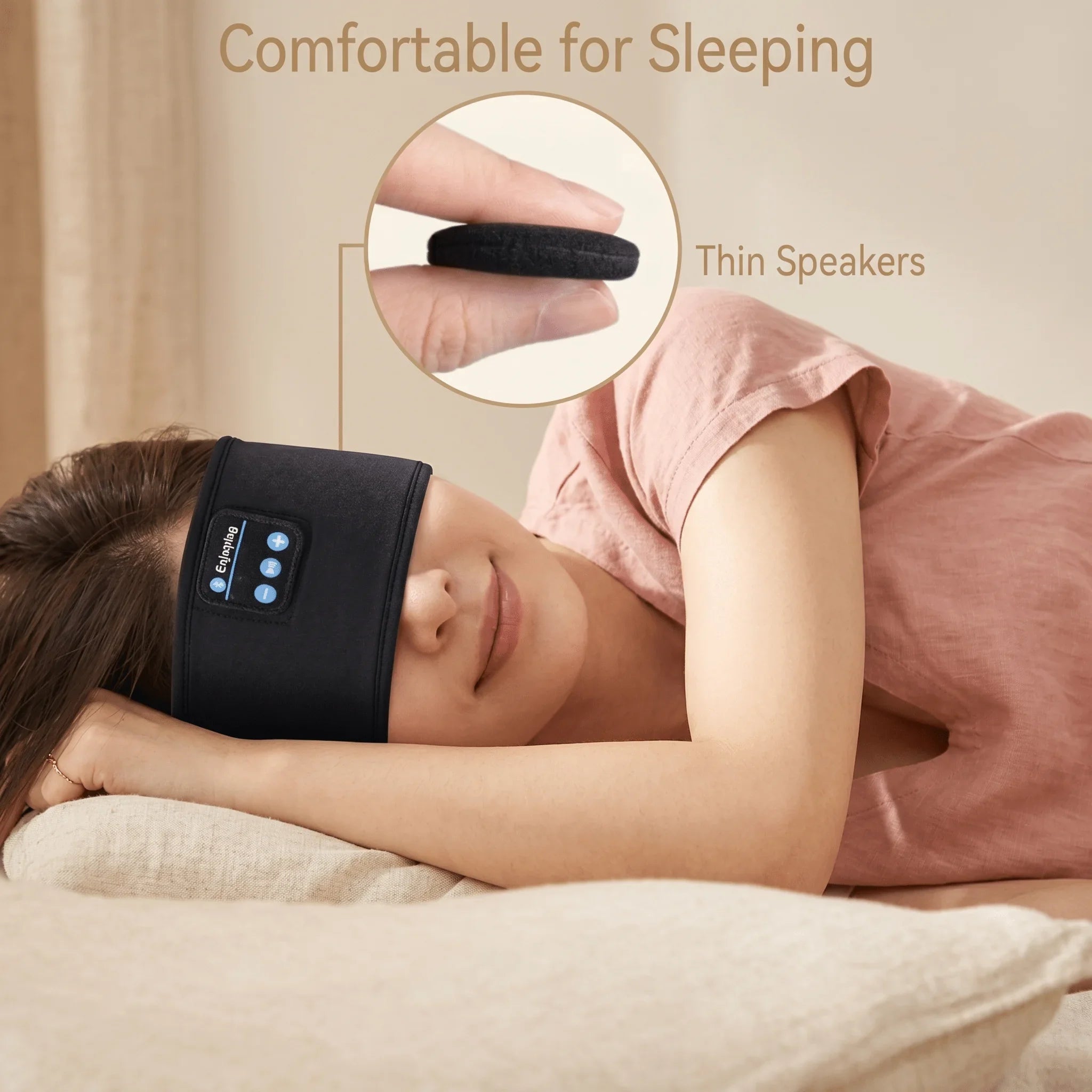 Hushly Wireless Sleep Headband - Hushly