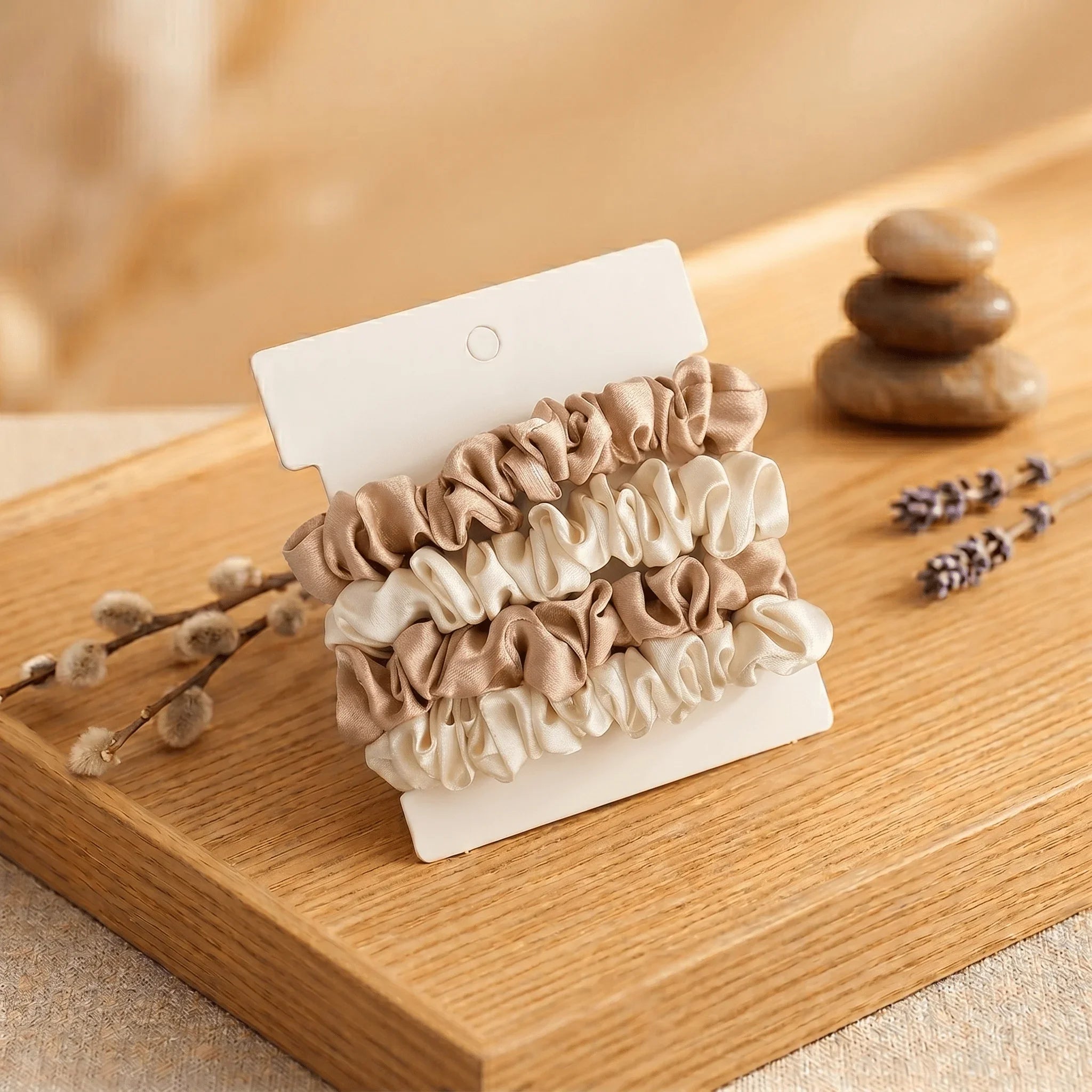 Hushly Silk Scrunchy Set - Hushly