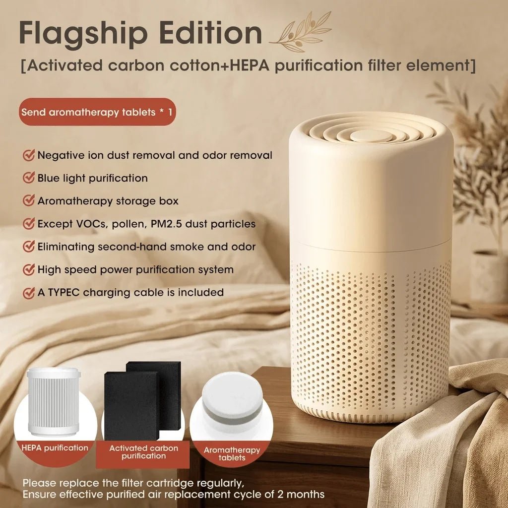 Hushly Desktop Air Purifier - Hushly