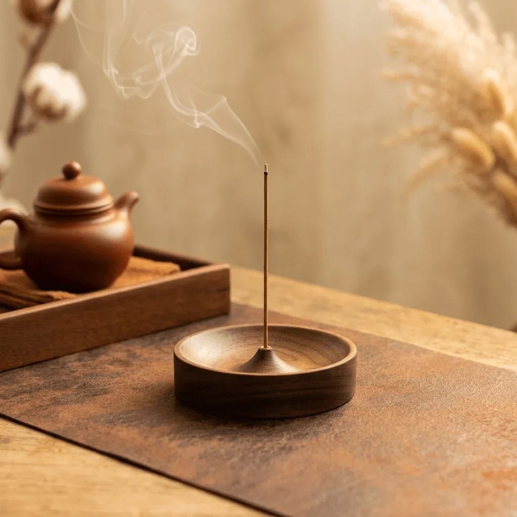 Hushly Walnut Incense Tray - Hushly