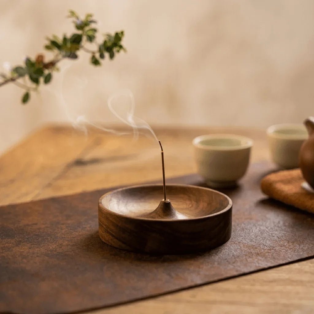 Hushly Walnut Incense Tray - Hushly