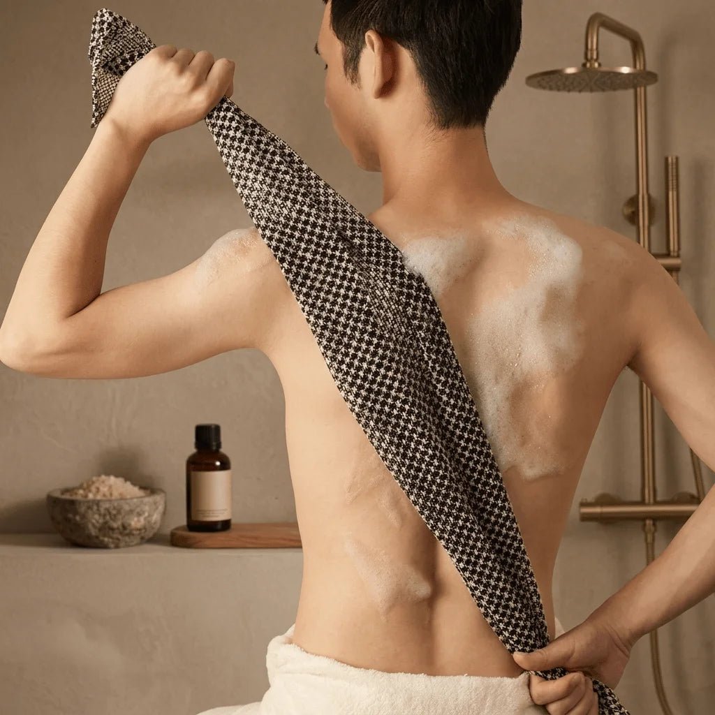 Hushly Exfoliating Bath Towel - Hushly