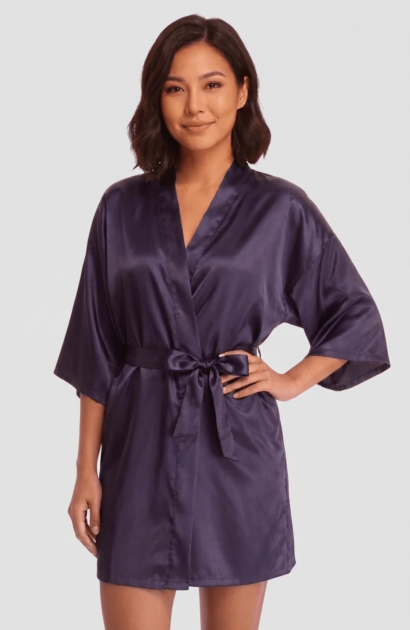 Hushly Satin Robe - Hushly