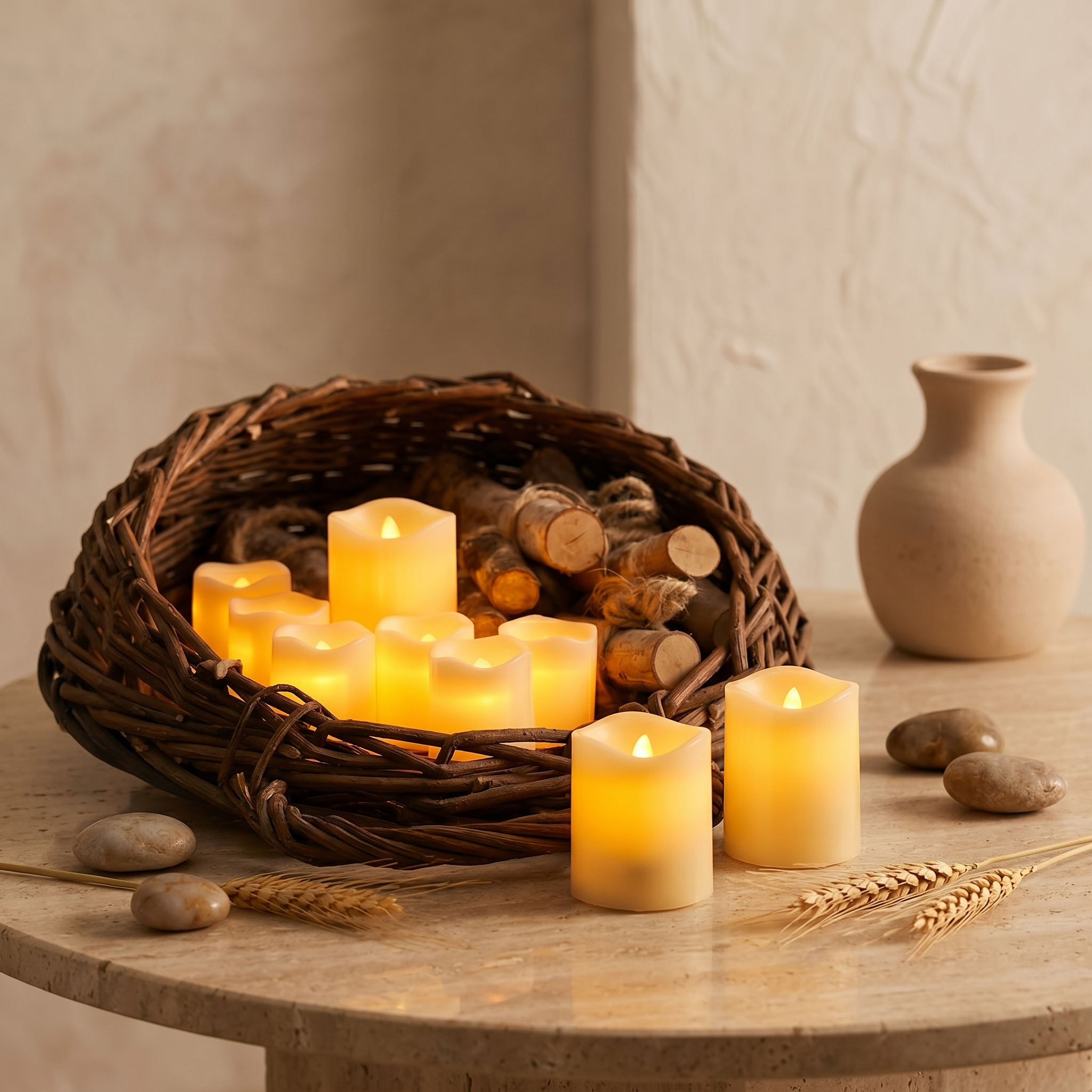 Hushly Flameless Candle Set