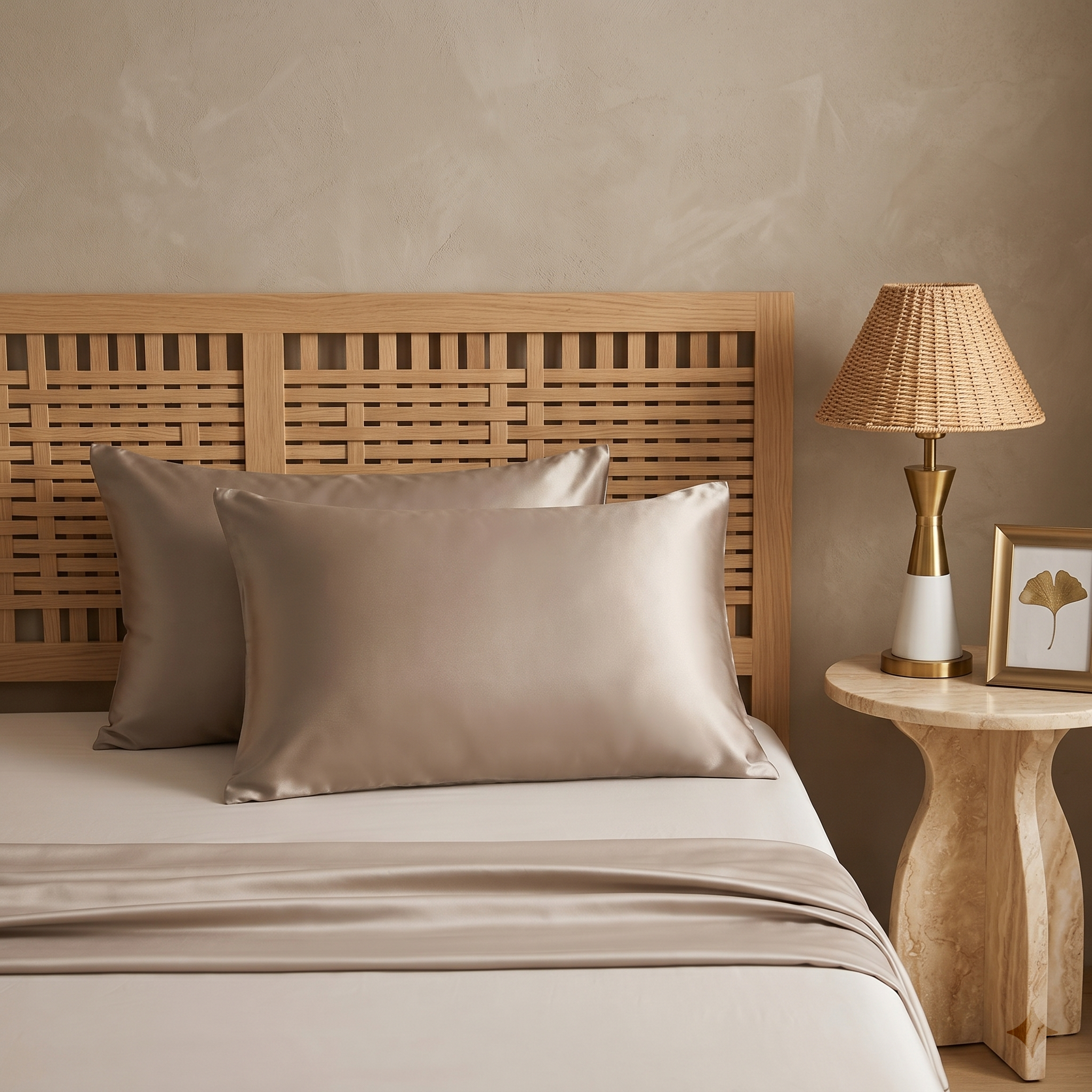 Hushly Silk Pillowcase