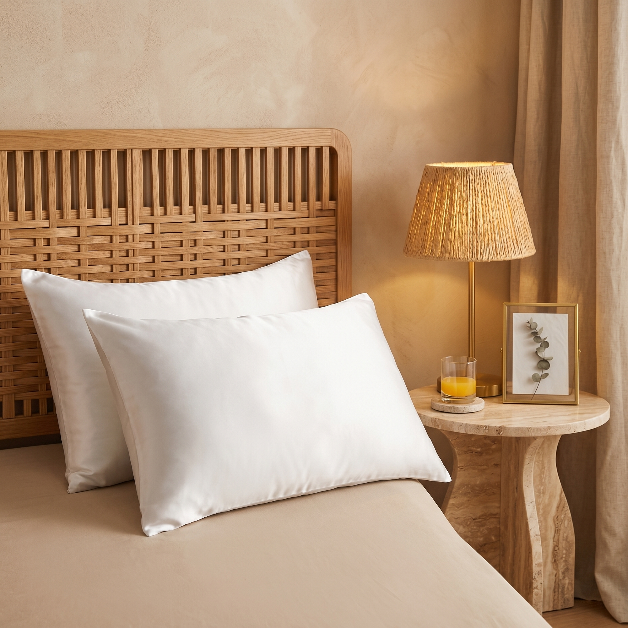 Hushly Silk Pillowcase