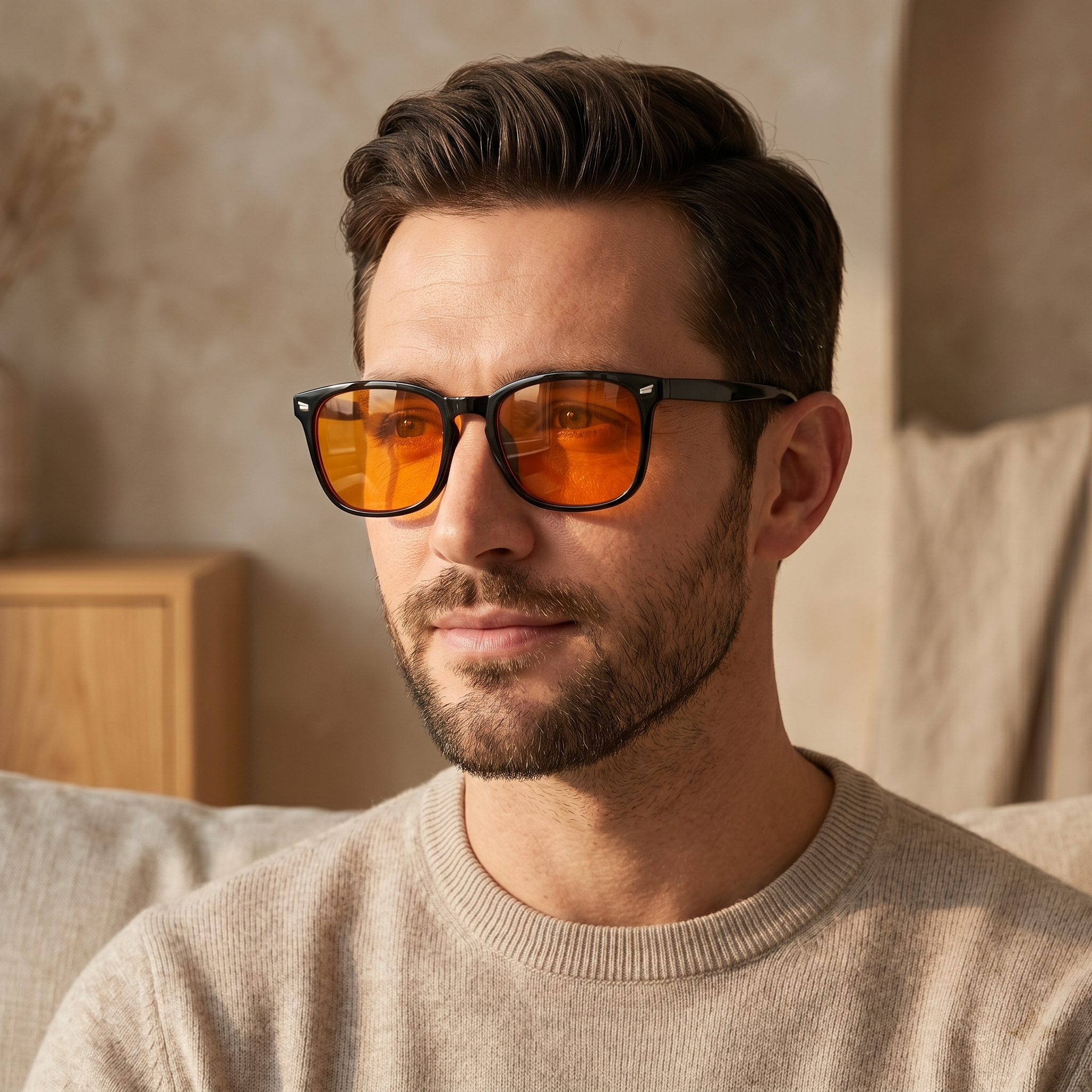 Hushly Amber Blue Light Glasses