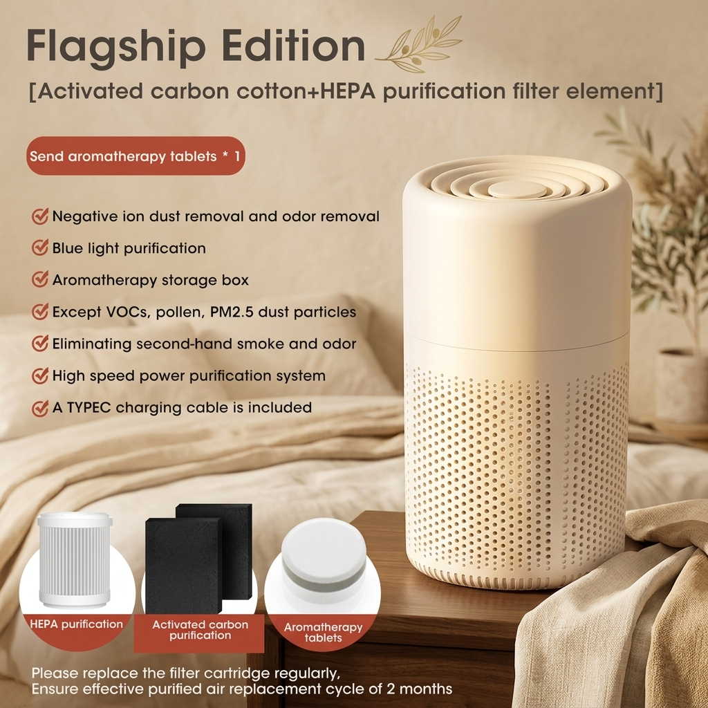 Hushly Desktop Air Purifier