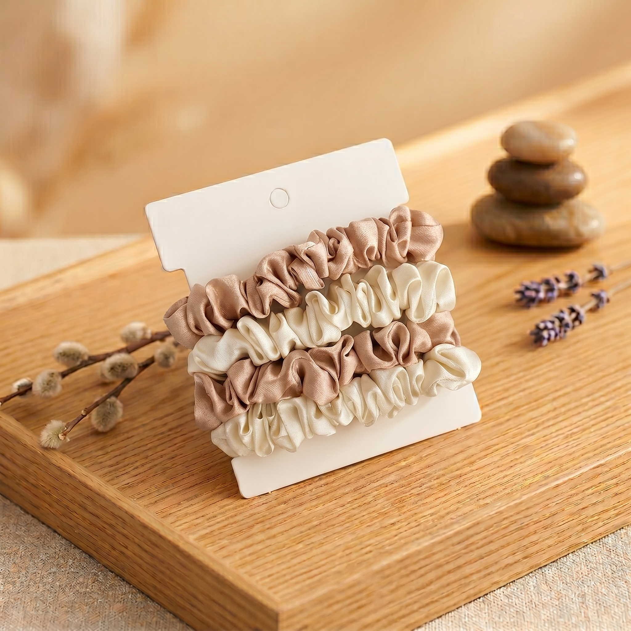 Hushly Silk Scrunchy Set