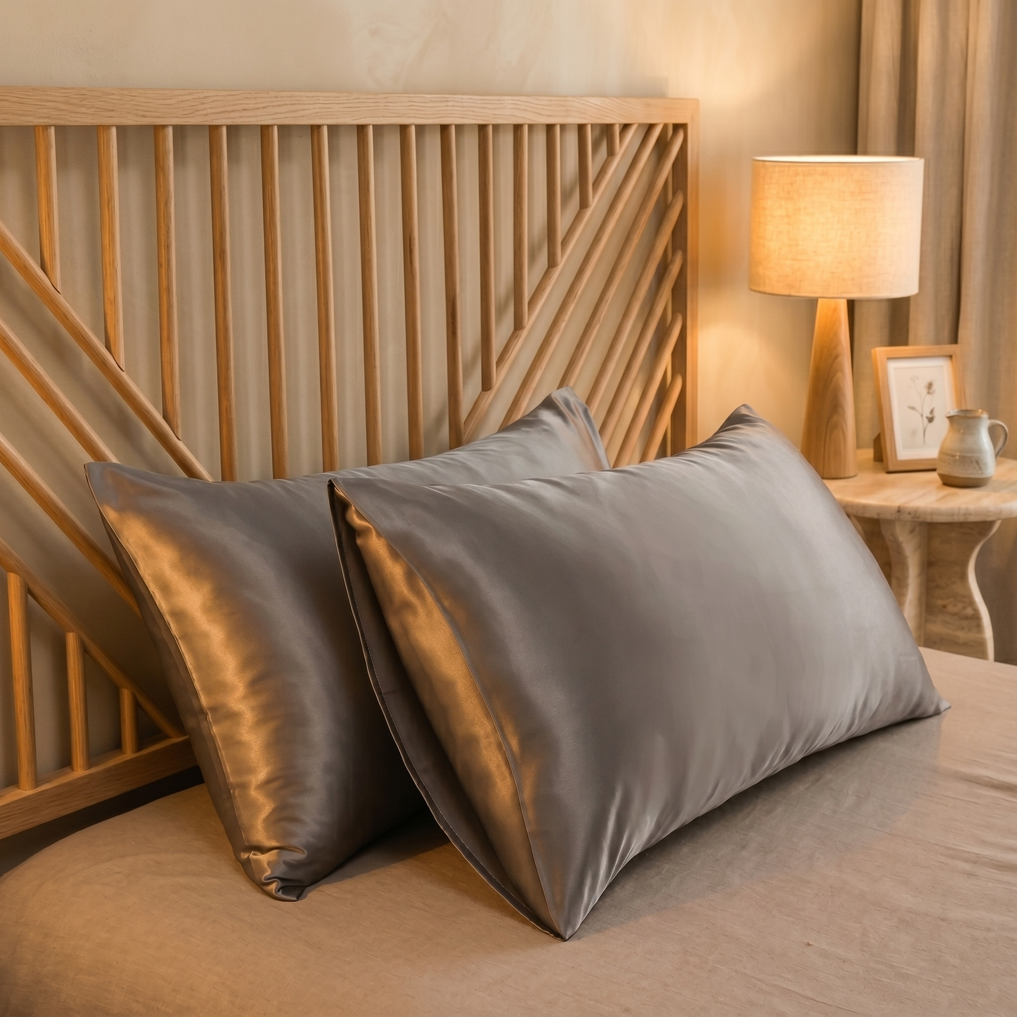 Hushly Silk Pillowcase