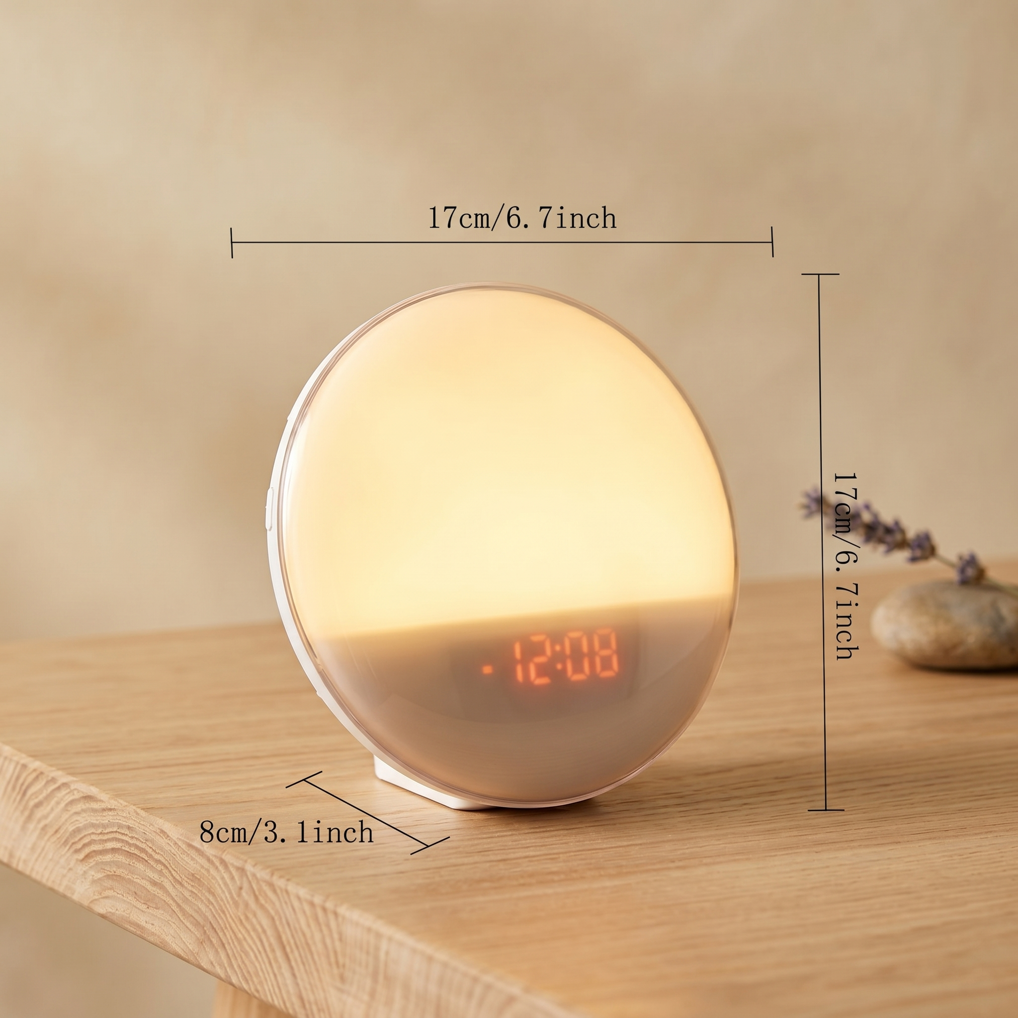 Hushly Sunrise Wake-Up Clock