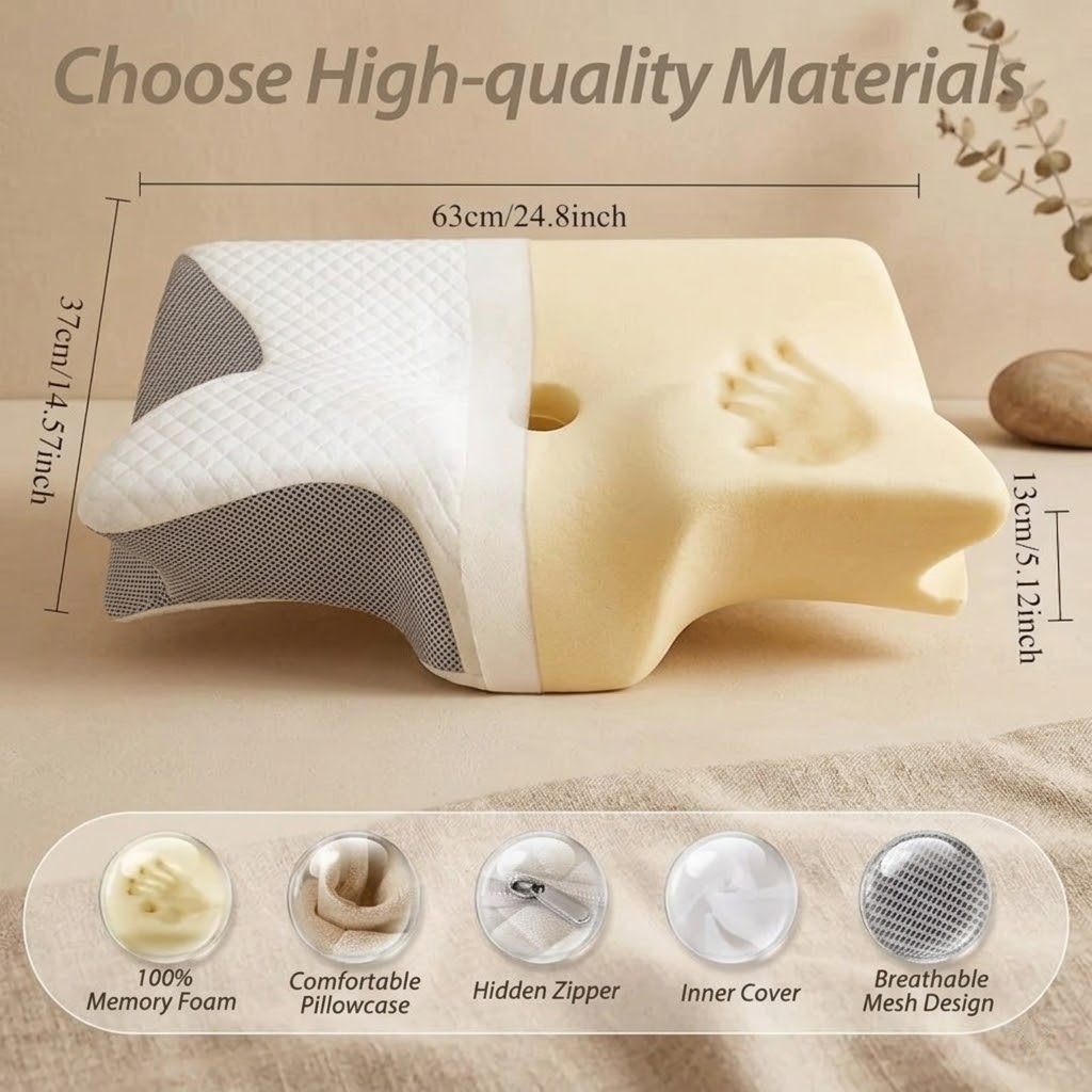 Hushly Contour Pillow