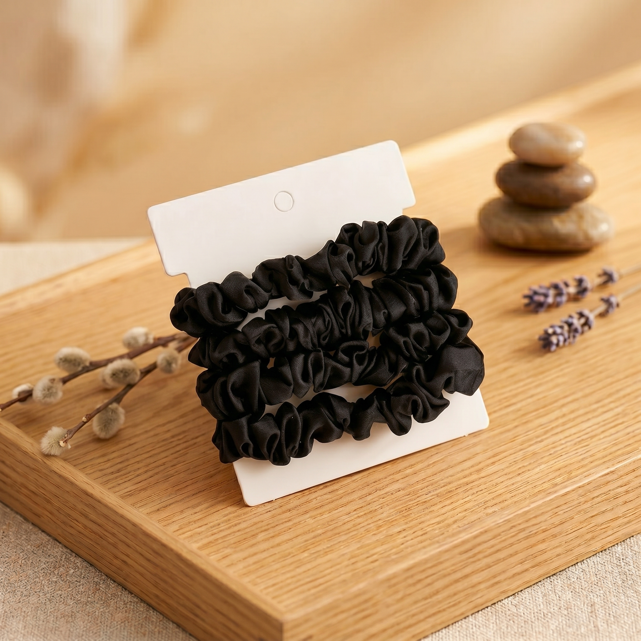 Hushly Silk Scrunchy Set