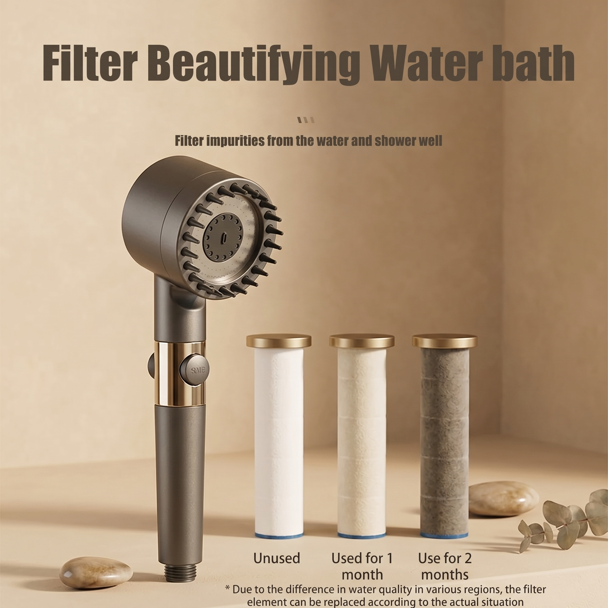 Hushly Shower Filter Head