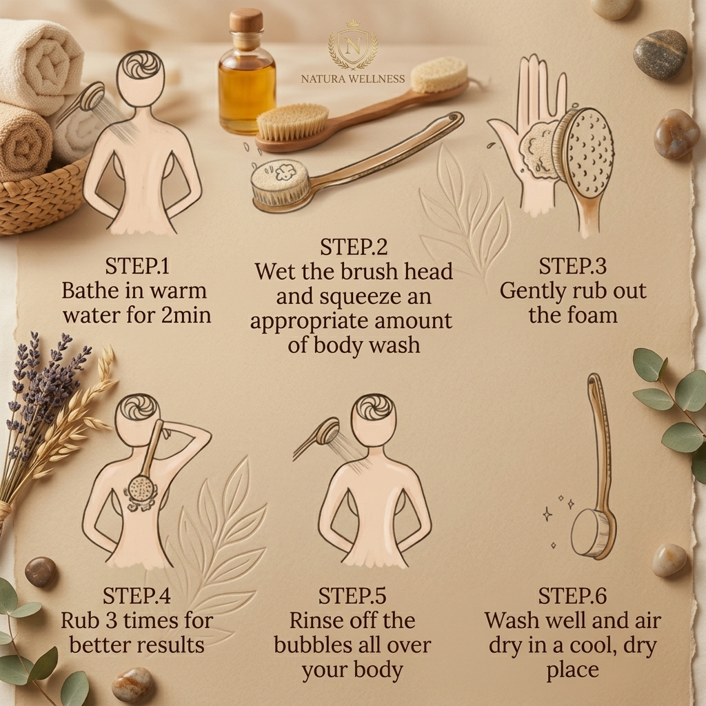 Hushly Body Scrubber