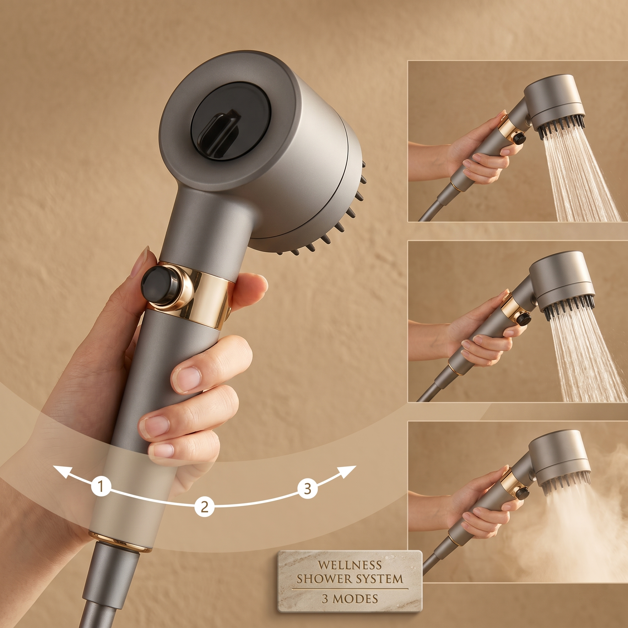 Hushly Shower Filter Head