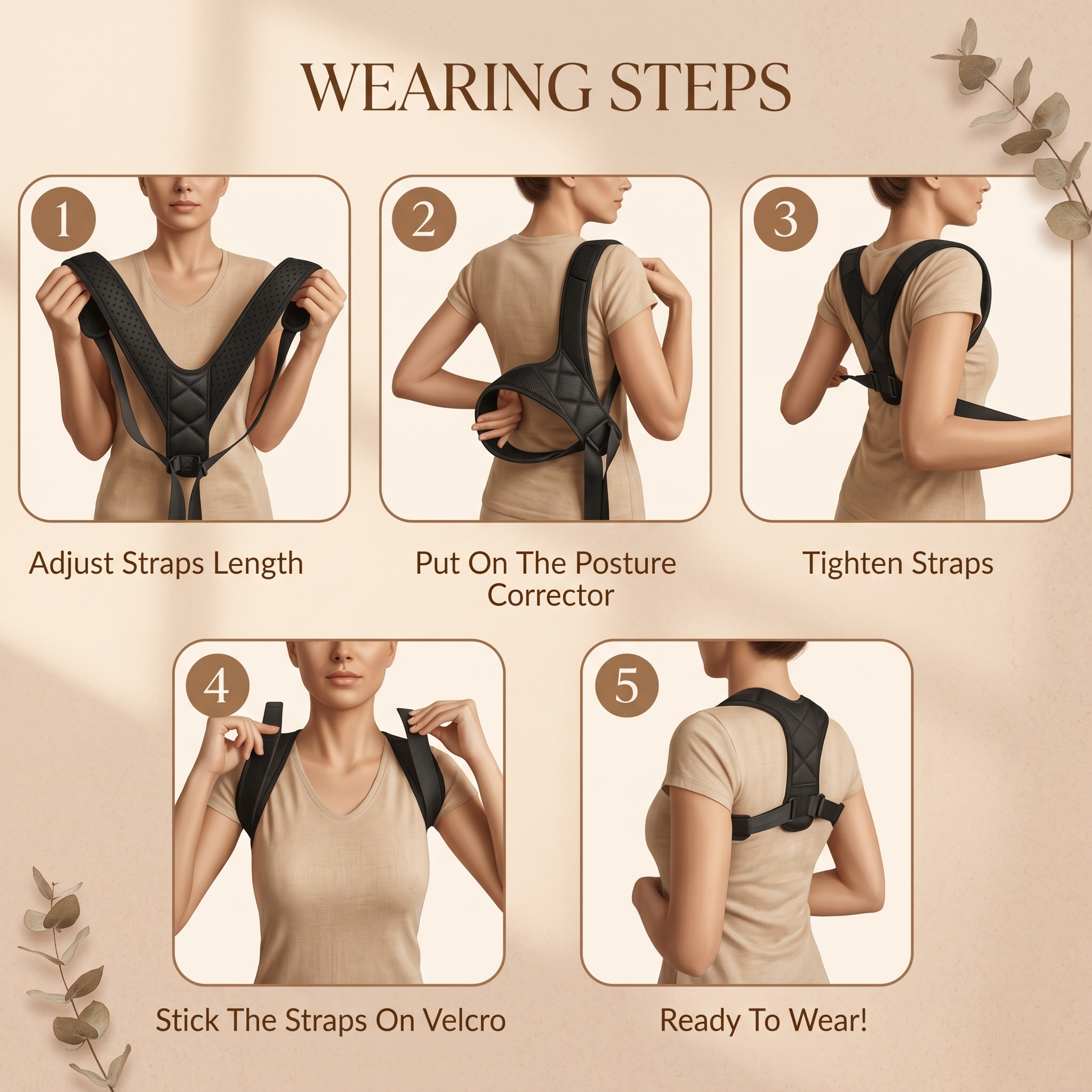 Hushly Posture Corrector