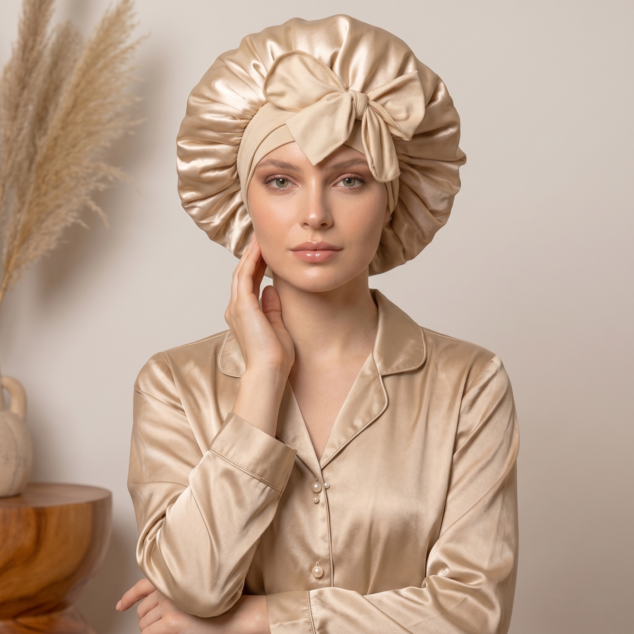 Hushly Silk Hair Bonnet